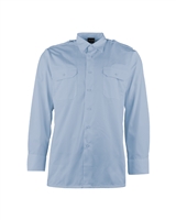 LIGHT BLUE LONG SLEEVE SERVICE SHIRT