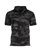 DARK CAMO POLO SHIRT PREWASH CO.