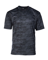 T-SHIRT MESH DARK CAMO