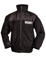 SEC FLEECEJACKE SCHWARZ
