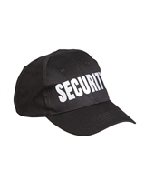 BASEBALL CAP SCHW. ′SECURITY′