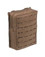 LASER CUT BELT POUCH LG DARK COYOTE