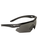 BLACK TACTICAL GOGGLES SWISS EYE NIGHTHAWK