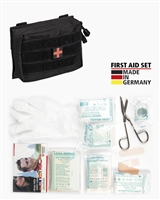 FIRST AID SET ′LEINA′ PRO.25-TLG.SM SCHWARZ