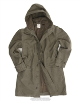 BW PARKA LANG M.FUTTER OLIV GEBR