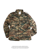 GRIECH.FELDJACKE M65 M.FU.US TYP LIZARD CAMO GEBR.