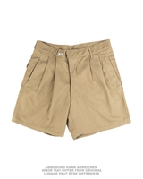 ITAL.KHAKI SHORTS COTTON (42-52) GEBR.
