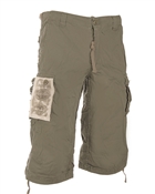 AIR COMBAT 3/4-PANTS PREWASH KHAKI