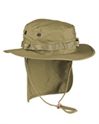 BRIT.BOONIE R/S M.NECKFLAP COYOTE