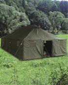ARMEEZELT PE 10X4,8 M OLIV