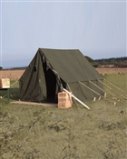ARMEEZELT US SMALL WALL 2,70X2,70 M OLIV