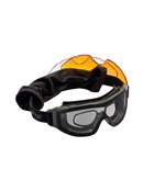 BLACK SAFETY GOGGLES SWISS EYE F-TAC