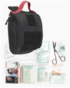 BLACK IFAK POUCH 25-PIECES LASER CUT