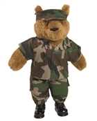CCE CAMO TEDDY BEAR WEAR LARGE