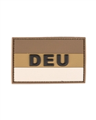 BW PATCH 3D ′DEU′ PVC M.KLETT DESERT LG