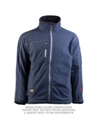 BW FLEECEJACKE SNICKERS DK.BLAU GEBR.