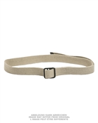 FRENCH KHAKI ′OPEN BUCKLE′ BELT LIKE NEW